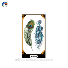 Customized angel wings stickers , temporary tattoo with low price